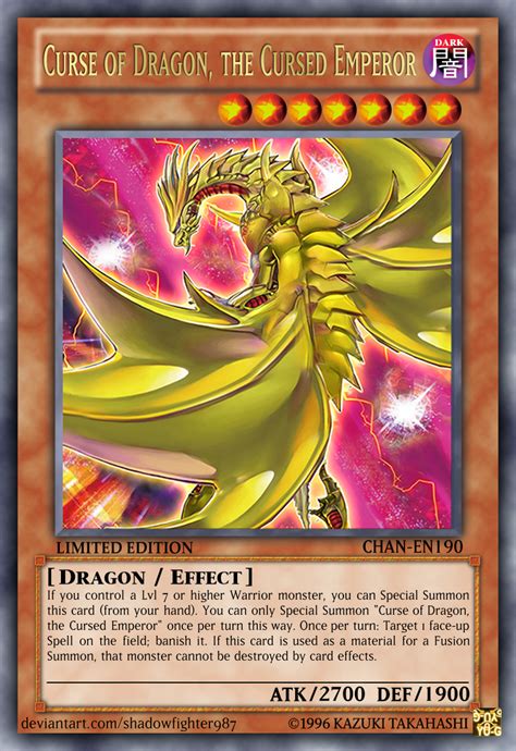 Yugioh cursed dragon